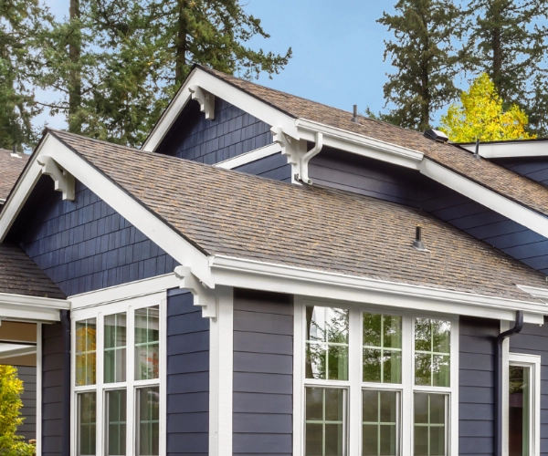 A new roof installed by a residential roofing company in Dublin, CA.